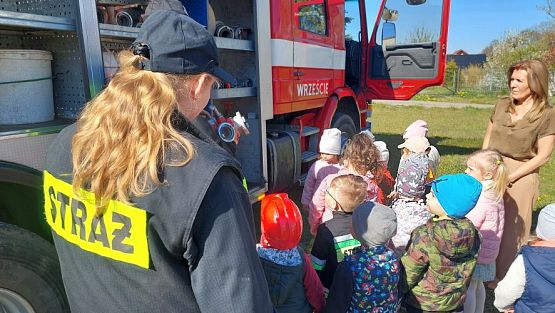 Grafika #13: 08.05.2023 Spotkanie ze Strażakami z OSP Wrzeście cz.I
