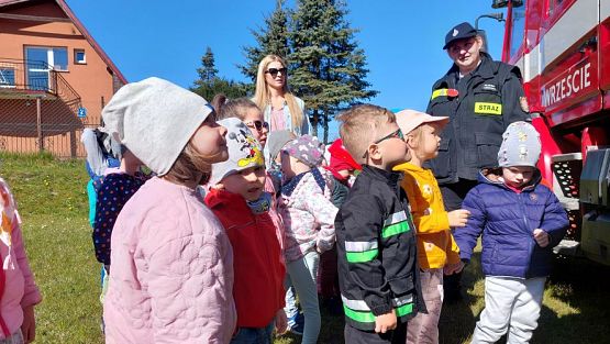 Grafika #17: 08.05.2023 Spotkanie ze Strażakami z OSP Wrzeście cz.I