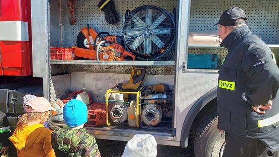 Grafika #18: 08.05.2023 Spotkanie ze Strażakami z OSP Wrzeście cz.I