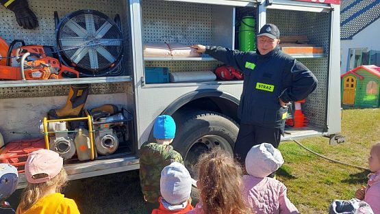 Grafika #19: 08.05.2023 Spotkanie ze Strażakami z OSP Wrzeście cz.I