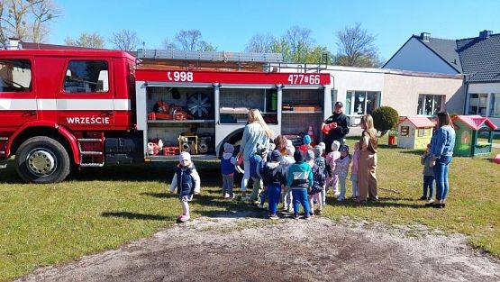 Grafika #20: 08.05.2023 Spotkanie ze Strażakami z OSP Wrzeście cz.I