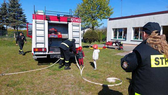 Grafika #24: 08.05.2023 Spotkanie ze Strażakami z OSP Wrzeście cz.I