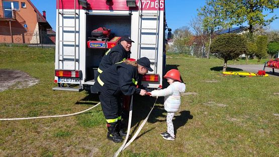 Grafika #25: 08.05.2023 Spotkanie ze Strażakami z OSP Wrzeście cz.I