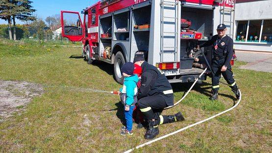 Grafika #32: 08.05.2023 Spotkanie ze Strażakami z OSP Wrzeście cz.I