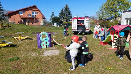 Grafika #34: 08.05.2023 Spotkanie ze Strażakami z OSP Wrzeście cz.I