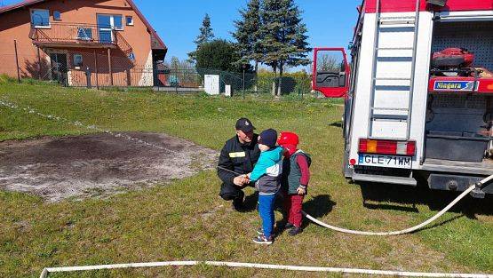 Grafika #36: 08.05.2023 Spotkanie ze Strażakami z OSP Wrzeście cz.I