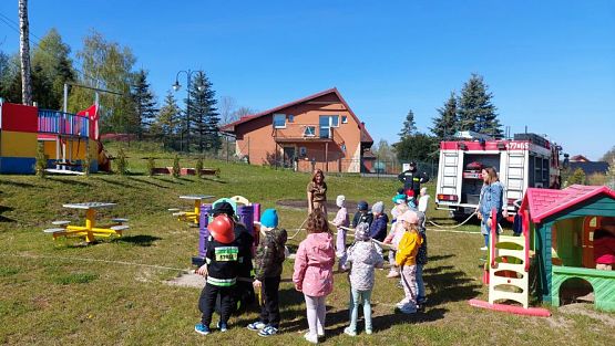 Grafika #38: 08.05.2023 Spotkanie ze Strażakami z OSP Wrzeście cz.I