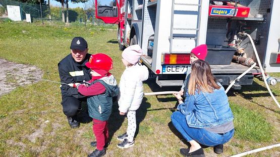 Grafika #40: 08.05.2023 Spotkanie ze Strażakami z OSP Wrzeście cz.I