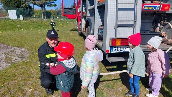 Grafika #41: 08.05.2023 Spotkanie ze Strażakami z OSP Wrzeście cz.I