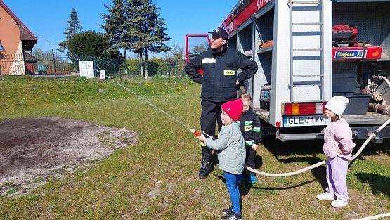 Grafika #45: 08.05.2023 Spotkanie ze Strażakami z OSP Wrzeście cz.I