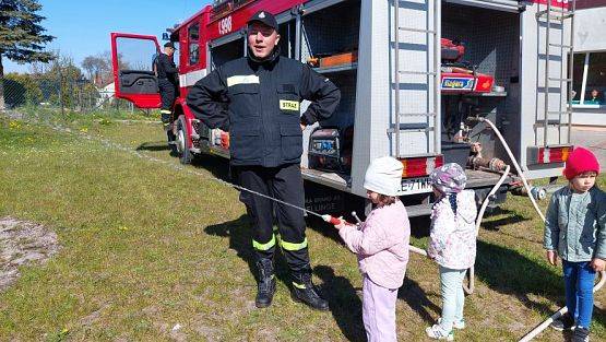 Grafika #49: 08.05.2023 Spotkanie ze Strażakami z OSP Wrzeście cz.I