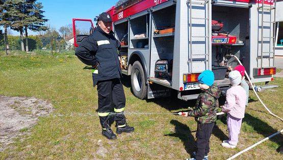 Grafika #53: 08.05.2023 Spotkanie ze Strażakami z OSP Wrzeście cz.I
