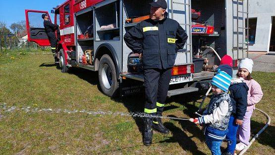 Grafika #54: 08.05.2023 Spotkanie ze Strażakami z OSP Wrzeście cz.I