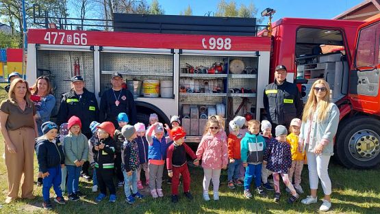Grafika #60: 08.05.2023 Spotkanie ze Strażakami z OSP Wrzeście cz.I