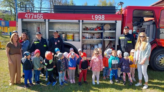 Grafika #61: 08.05.2023 Spotkanie ze Strażakami z OSP Wrzeście cz.I