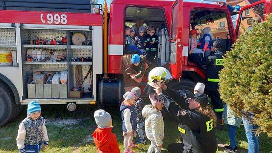 Grafika #69: 08.05.2023 Spotkanie ze Strażakami z OSP Wrzeście cz.I