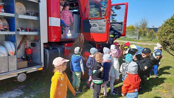 Grafika #72: 08.05.2023 Spotkanie ze Strażakami z OSP Wrzeście cz.I