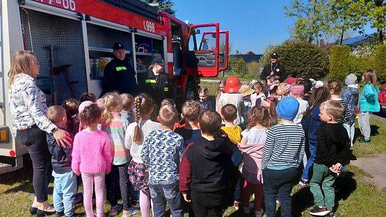 Grafika #75: 08.05.2023 Spotkanie ze Strażakami z OSP Wrzeście cz.I