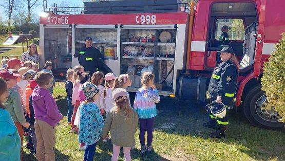 Grafika #77: 08.05.2023 Spotkanie ze Strażakami z OSP Wrzeście cz.I