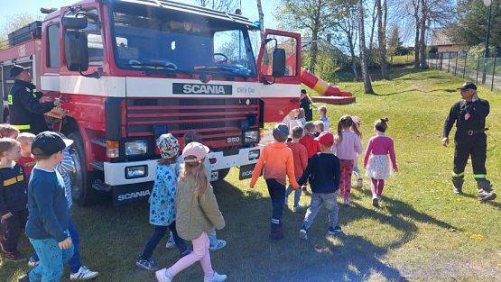 Grafika #79: 08.05.2023 Spotkanie ze Strażakami z OSP Wrzeście cz.I