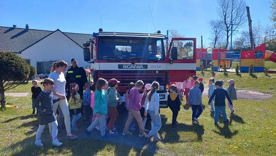 Grafika #80: 08.05.2023 Spotkanie ze Strażakami z OSP Wrzeście cz.I