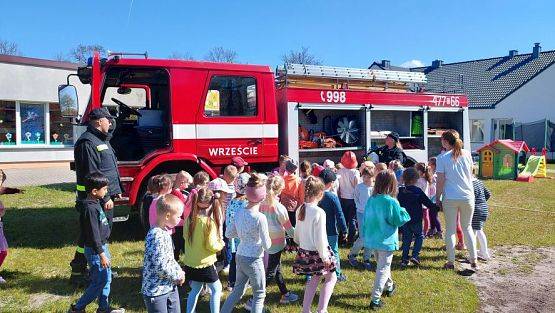 Grafika #81: 08.05.2023 Spotkanie ze Strażakami z OSP Wrzeście cz.I