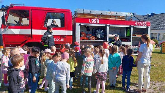Grafika #82: 08.05.2023 Spotkanie ze Strażakami z OSP Wrzeście cz.I
