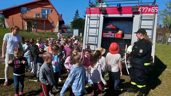 Grafika #85: 08.05.2023 Spotkanie ze Strażakami z OSP Wrzeście cz.I