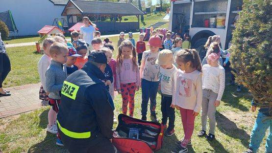Grafika #88: 08.05.2023 Spotkanie ze Strażakami z OSP Wrzeście cz.I