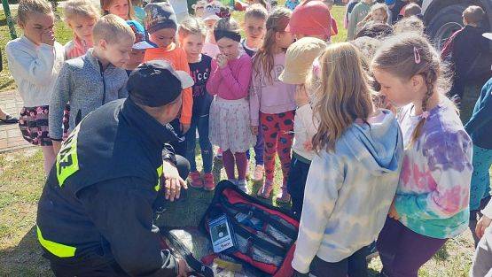 Grafika #89: 08.05.2023 Spotkanie ze Strażakami z OSP Wrzeście cz.I