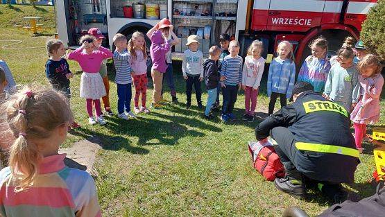 Grafika #92: 08.05.2023 Spotkanie ze Strażakami z OSP Wrzeście cz.I