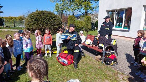 Grafika #93: 08.05.2023 Spotkanie ze Strażakami z OSP Wrzeście cz.I