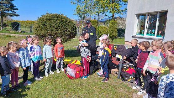 Grafika #96: 08.05.2023 Spotkanie ze Strażakami z OSP Wrzeście cz.I