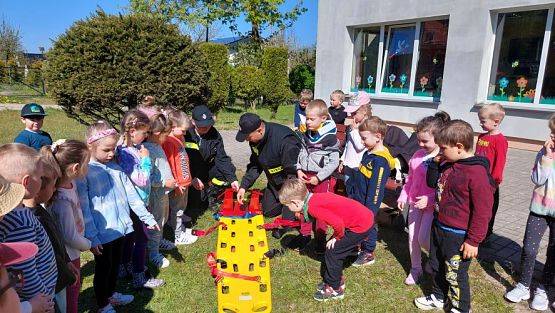 Grafika #99: 08.05.2023 Spotkanie ze Strażakami z OSP Wrzeście cz.I