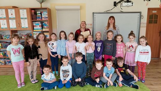 Grafika #86: 24.04.2023 Światowy Dzień Książki - spotkanie z Panią bibliotekarką