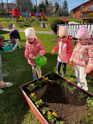 Grafika #28: 19.04.2023 Wiosenny ogródek