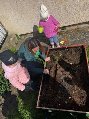 Grafika #40: 19.04.2023 Wiosenny ogródek