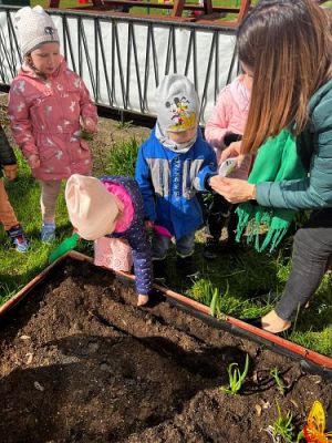 Grafika #47: 19.04.2023 Wiosenny ogródek