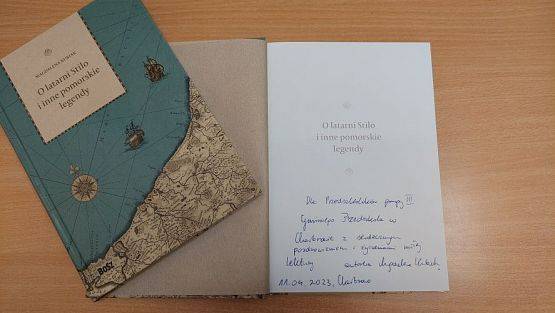 Grafika #36: 11.04.2023 Spotkanie z Panią Magdaleną Kubiak autorką legend pomorskich