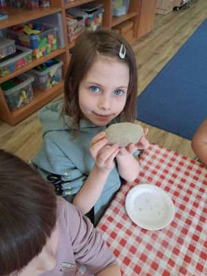 Grafika #12: 04.04.2023 Wielkanocny chlebek - warsztaty piekarnicze w gr. III