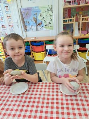 Grafika #23: 04.04.2023 Wielkanocny chlebek - warsztaty piekarnicze w gr. III