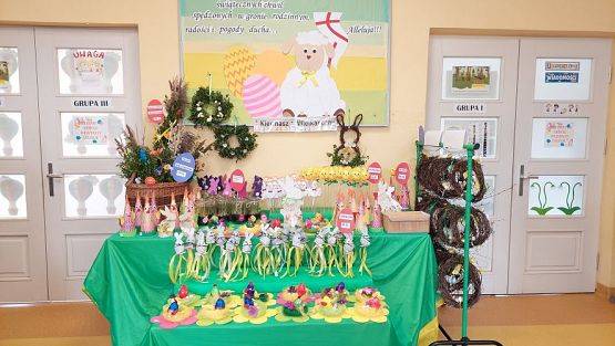 Grafika #11: 29.03.2023 Kiermasz wielkanocny w przedszkolu