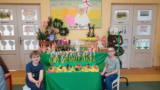 Grafika #12: 29.03.2023 Kiermasz wielkanocny w przedszkolu
