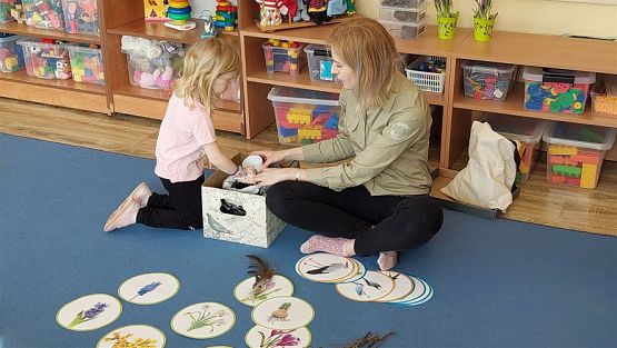 Grafika #55: 14.03.2023 Zajęcia edukacyjno-przyrodnicze z panią ze Słowińskiego Parku Narodowego