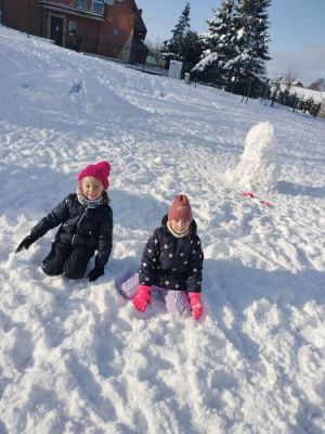 Grafika #9: 06.02.2023 Zimowe zabawy w ogrodzie przedszkolnym