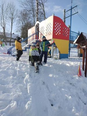 Grafika #14: 06.02.2023 Zimowe zabawy w ogrodzie przedszkolnym