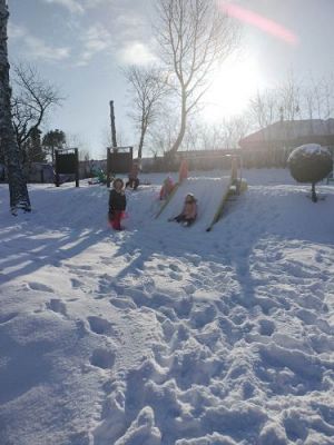 Grafika #15: 06.02.2023 Zimowe zabawy w ogrodzie przedszkolnym