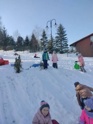 Grafika #18: 06.02.2023 Zimowe zabawy w ogrodzie przedszkolnym