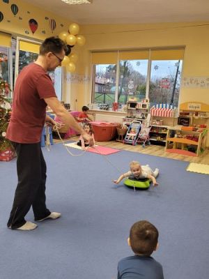 Grafika #7: 05.01.2023 Fotorelacja z zajęć gimnastyki korekcyjnej w gr. I