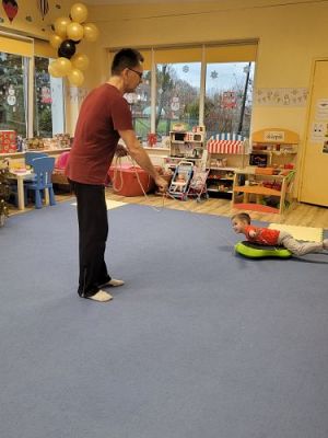 Grafika #11: 05.01.2023 Fotorelacja z zajęć gimnastyki korekcyjnej w gr. I